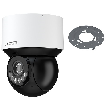 O4P4X2 Speco Technologies 2.8-12mm Optical Zoom 30FPS @ 2592 x 1520 Outdoor Day/Night WDR PTZ IP Security Camera 12VDC/PoE