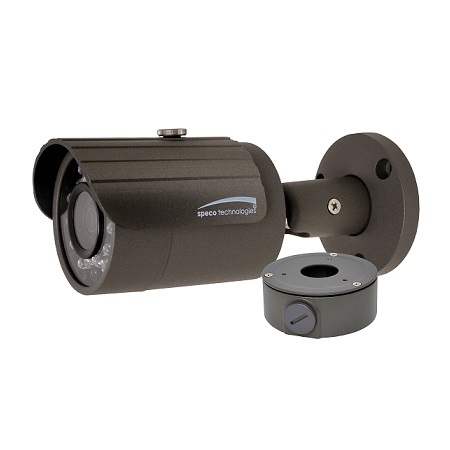 O4VLB3 Speco Technologies 2.8mm 20FPS @ 2560 x 1440 Outdoor Day/Night WDR Bullet IP Security Camera 12VDC/PoE