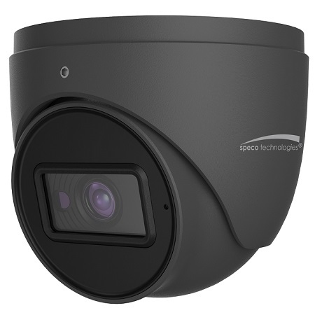O4VT1NG Speco Technologies 2.8mm 30FPS @ 4MP Outdoor IR Day/Night WDR Turret IP Security Camera 12VDC/PoE