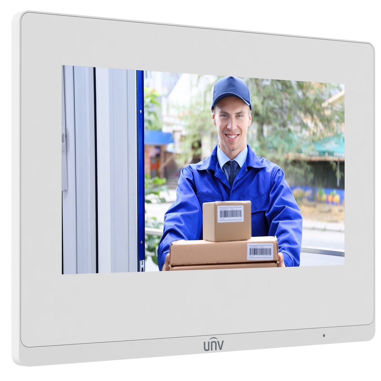 OEI-372S-H-W-Z Uniview Wall Mounted 7-Inch Indoor Station - WiFi - White