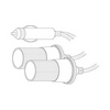 Show product details for P212X Vanco Adapter Cigarette Plug/2-Cigarette Socket