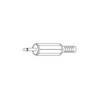Show product details for P35L Vanco Connector 3.5mm Mono Plug Cable Metal 2 Pack