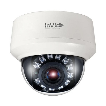 PAR-ALLDIRS2812D InVid Tech Paramont Series 2.8-12mm Varifocal 30FPS @ 1080p Indoor IR Day/Night WDR Dome HD-TVI/HD-CVI/AHD/Analog Security Camera 12VDC/24VAC