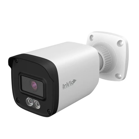 PAR-C5BIR36AWL InVid Tech Paramont Series 3.6mm 20FPS @ 5MP Outdoor White Light D-WDR Bullet HD-TVI/AHD Security Camera 12VDC