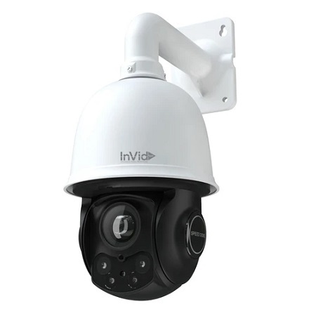 PAR-P3PTZXIR20 InVid Tech 4.5~135mm 20x Optical Zoom 30FPS @ 3MP Outdoor IR Day/Night PTZ IP Security Camera 24VAC