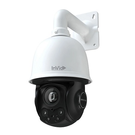 PAR-P3PTZXIR30 InVid Tech 4.5~135mm 30x Optical Zoom 30FPS @ 3MP Outdoor IR Day/Night WDR PTZ IP Security Camera 24VAC