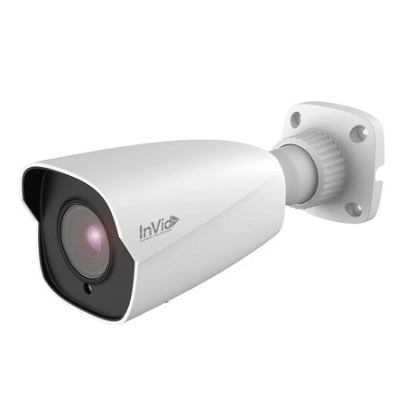 PAR-P5BIRA2812-LC InVid Tech 2.8-12mm Motorized 20FPS @ 5MP Outdoor IR Day/Night DWDR Bullet IP Security Camera 12VDC/PoE