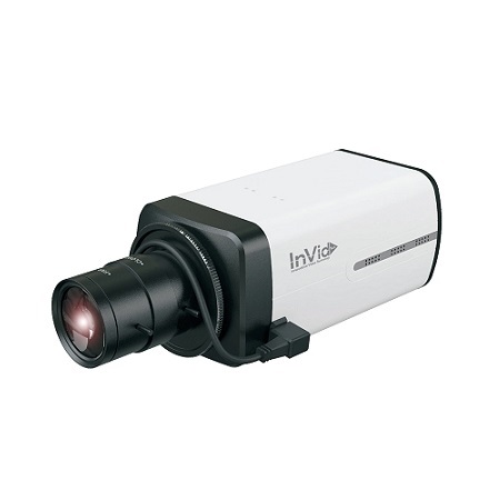 PAR-P5RICS InVid Tech 30FPS @ 5MP Indoor Day/Night WDR Box IP Security Camera 12VDC/24VAC/POE - No Lens