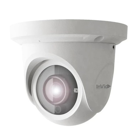 PAR-P5TXIRA3312 InVid Tech 3.3-12mm Motorized 30FPS @ 5MP Outdoor IR Day/Night WDR Turret IP Security Camera 12VDC/PoE