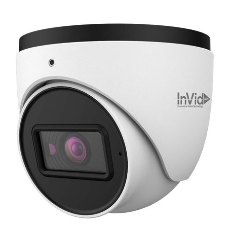 PAR-VARITURRETAN InVid Tech Paramont Series 2.8-12mm Varifocal 30FPS @ 2MP Outdoor IR Day/Night WDR Turret HD-TVI/HD-CVI/AHD/Analog Security Camera 12VDC