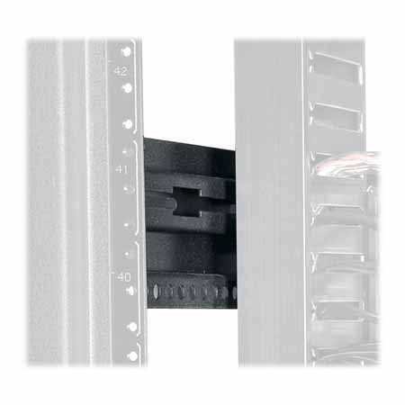 PCDB-90-1.5-12 Middle Atlantic 90 Degree Brackets To Mount 1.5 Inch Width Plastic Cable Ducts, 12 Pieces