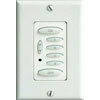 Show product details for KPCW-6-B PulseWorx - Keypad Controller, Wall Mount, 6-Button, Blue backlights - Black
