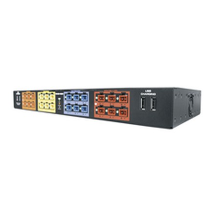 PD-DC-125R Middle Atlantic 125W Multi-Mount Universal DC Power Distribution for Small to Medium Devices