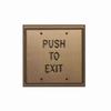 Show product details for PD5-111 Alarm Controls Pneumatic Time Delay Vandal Push to Exit Button - Aluminum