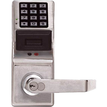 PDL3075-26D Alarm Lock Electronic Digital Proximity Lock - Standard key override Regal - Satin Chrome Finish