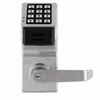 Show product details for PDL6175-26D Alarm Lock Networx Proximity Digital Lock - Standard key override Regal - Satin Chrome Finish