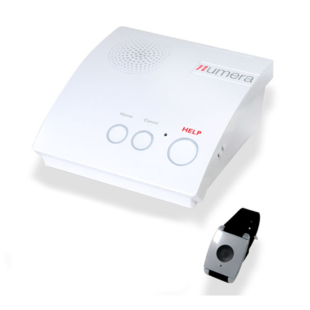 SSC00101 Numera PERS-4200X Personal Emergency Reporting System with Convertible Pendant/Wrist Personal Help Button