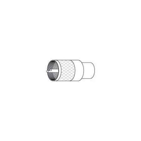 PL259-5X Vanco Connector PL259 Plug Solder RG58U