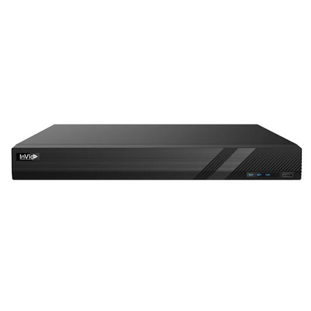 PN1A-16X16-2NH2/12TB InVid Tech Paramont Series 16 Channel NVR 160Mbps Max Throughput - 12TB with 16 Plug & Play Ports