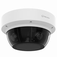 PNM-9002VQ Hanwha Vision P Series Multi-sensor Outdoor Day/Night WDR Dome IP Security Camera PoE - No Lens