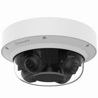PNM-9084QZ1 Hanwha Vision 3~6mm Motorized 60FPS @ 8MP Outdoor Day/Night WDR Dome IP Security Camera HPoE