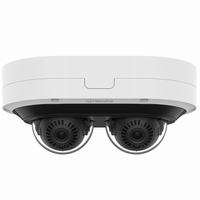 PNM-C7083RVD Hanwha Vision P Series 3-6mm Motorized 30FPS @ 2MP Outdoor IR Day/Night WDR Dome IP Security Camera PoE