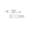 Show product details for PP11BX Vanco Connector 1/4 ST(3C) Plug Solder Cable Mount