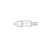 Show product details for PP16 Vanco Connector RCA Plug Solder Cable Mount
