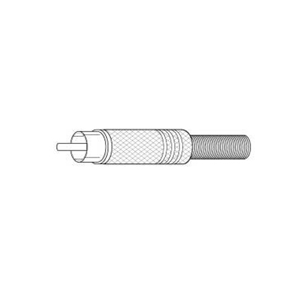 PP20X Vanco Connector RCA Gold Plug With Strain