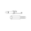Show product details for PP3BX Vanco Conductor 1/4 ST(3C) Plug Screw Cable Mount