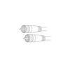 Show product details for PP6MX Vanco Cable RG8X Single Phase PL259/PL259 6ft