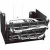 Show product details for PPM-6-16OB Middle Atlantic 6 Space (10 1/2 Inch) Pivoting Panel Mount, Open Back, 16 Inch Deep, Black Finish