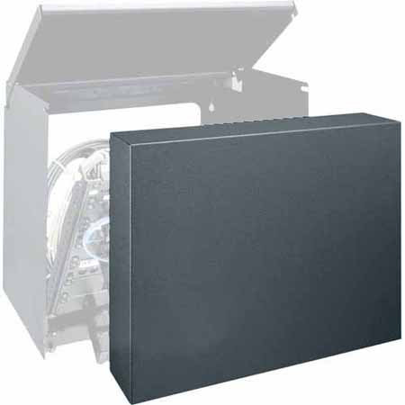 PPM-DO6 Middle Atlantic Front Door for PPM-6-12, Black Finish