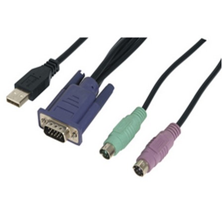 PS2/USB-4C Middle Atlantic Cables PS/2 and USB 4 pc.