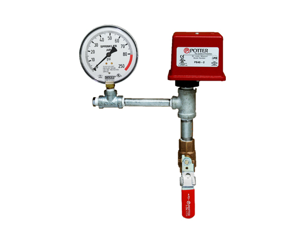 1119100 Potter PS40-TM Pre-assembled low pressure test module