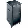 Show product details for PTRK-21MDK Middle Atlantic 21 Space (36 3/4 Inch) Portable Rolling Rack with Plexi Front Door