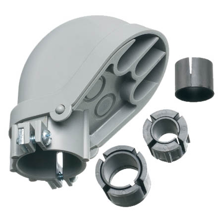 PVC1020 Arlington Industries 1" PVC Entrance Cap With Adapters and Sleeves