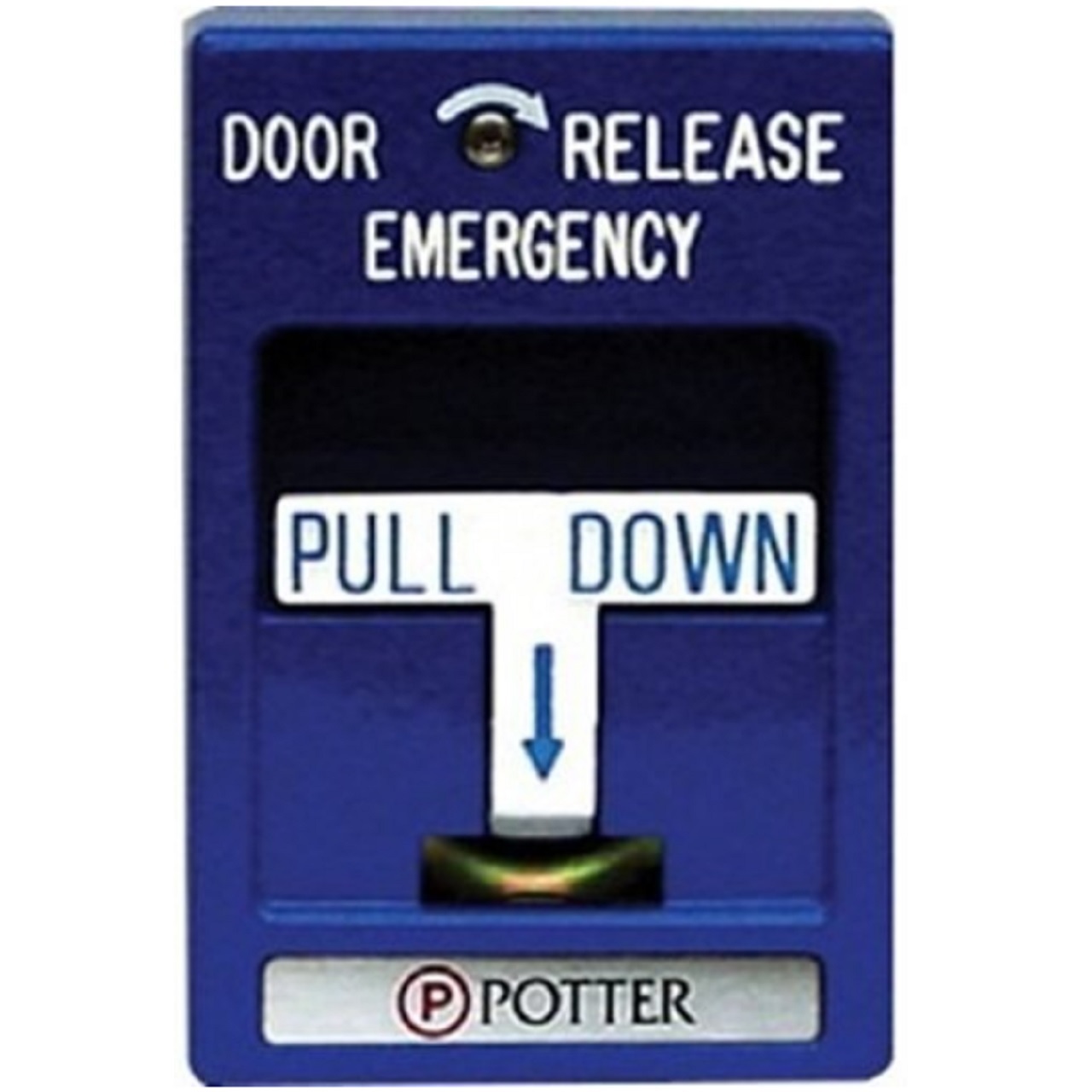1000618 Potter RMS-1T SPST Pull Station - Medical - Non-Returnable - Blue