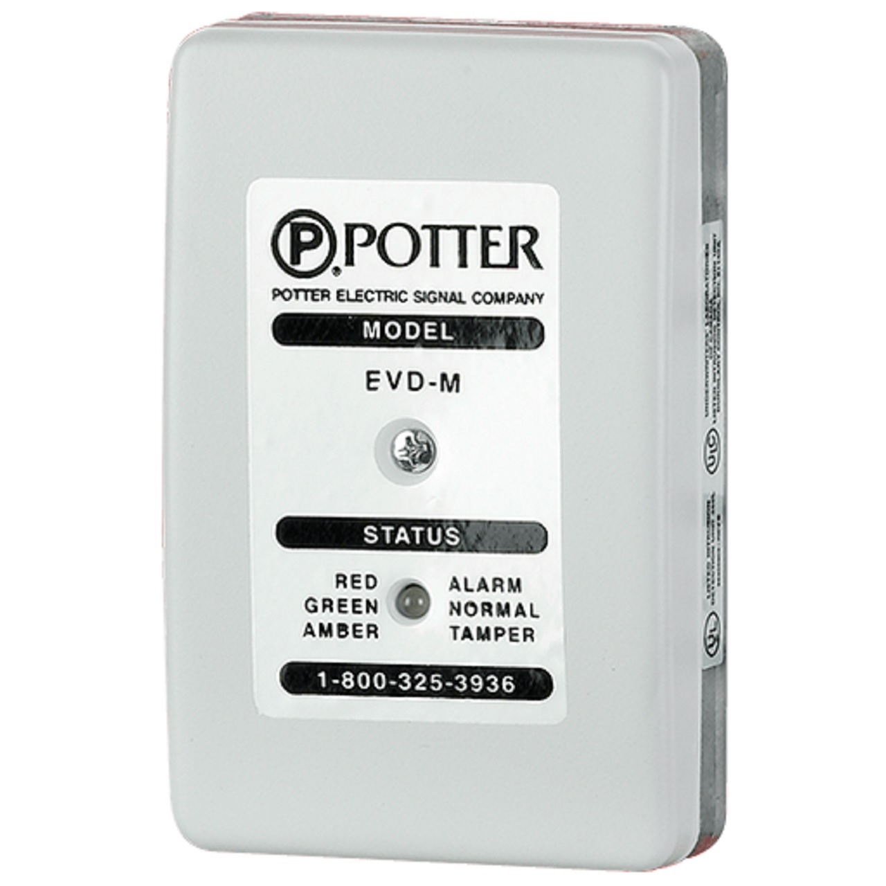 2020300 Potter EVD-2 Electronic Vibration Detector System with Remote Pickup