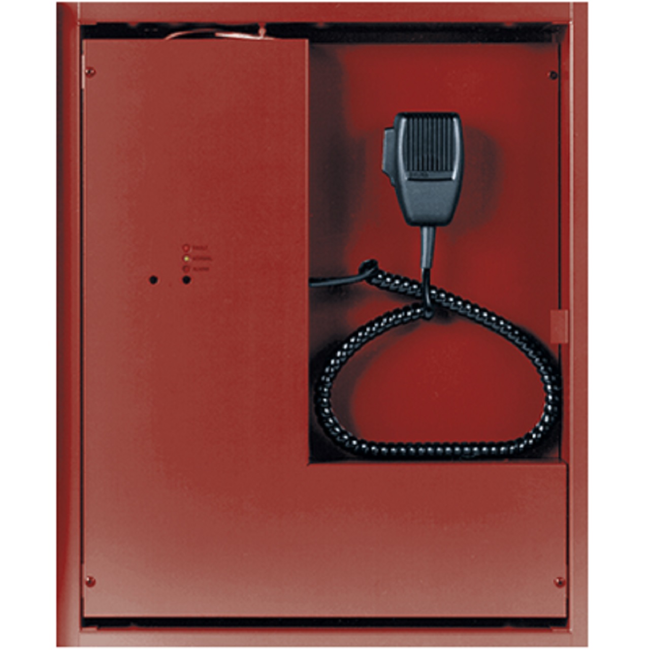 3500021 Potter PVX-25/2ZA 25 Watt Voice Panel With 2 Class A Speaker Circuits - Red