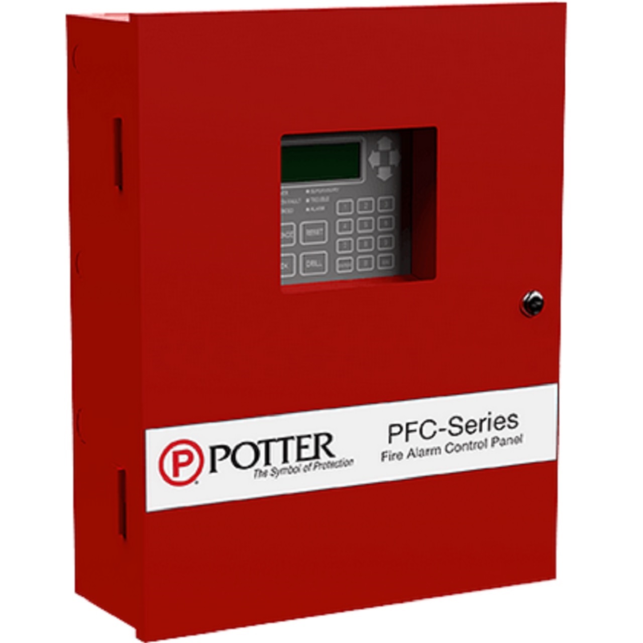 3992334 Potter PFC-6006-R Conventional Fire Panel for Small or Fire Sprinkler Systems - Red