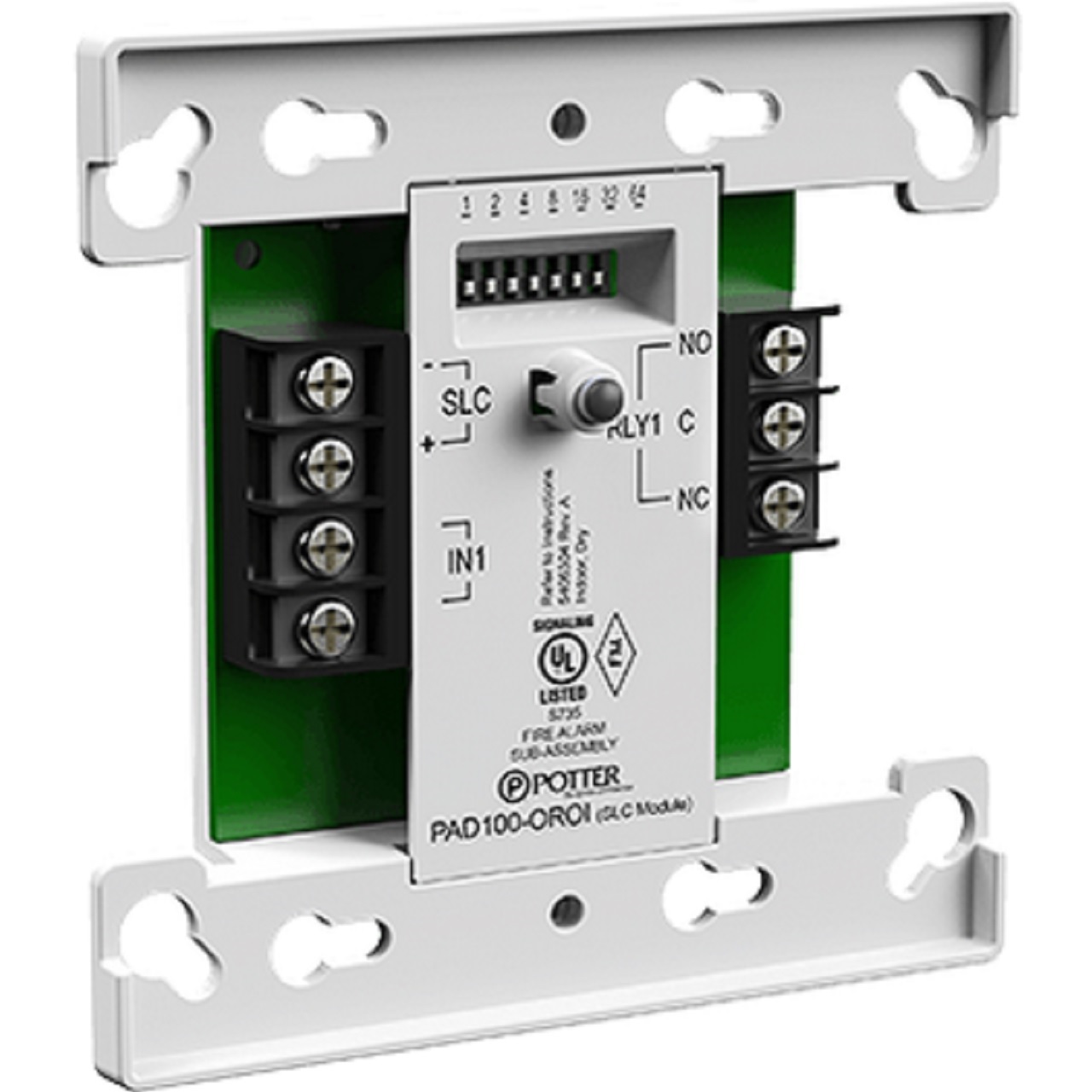 3992702 Potter PAD100-OROI One Relay One Input Module
