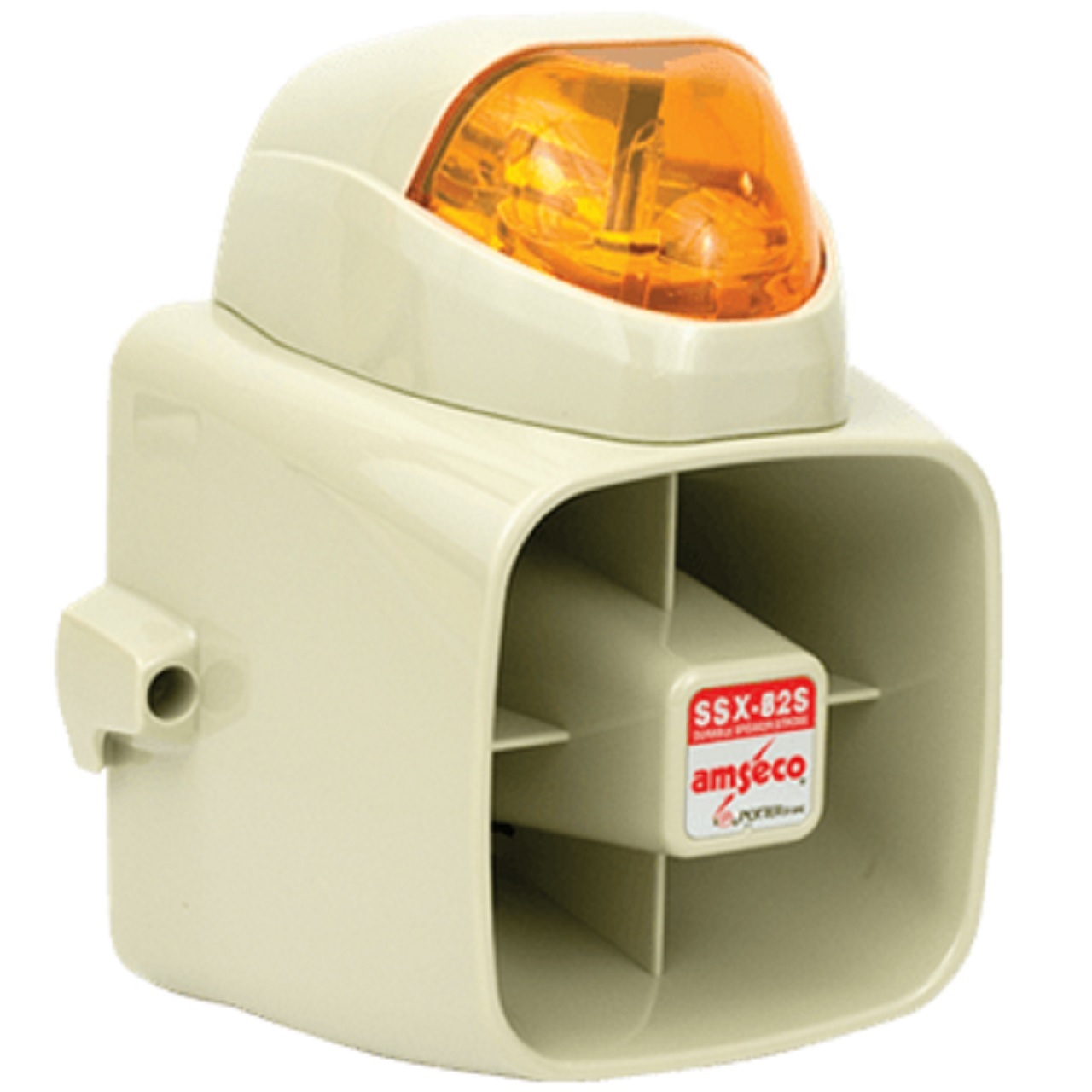 4150035 Potter SSX-82SC 127dB Durable Siren or Siren Strobe - Clear
