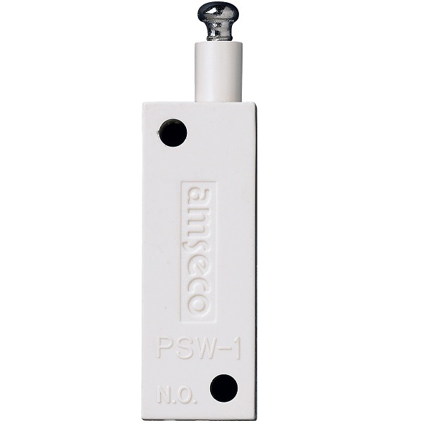 4360006-10 Potter PSW-1 3/8" SPST NO Plunger Switch 22 AWG 25" Lead - Ivory - 10 Pack