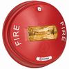 Show product details for 4890114 Potter CCS-24RR Ceiling Mount Colored Lens Strobe Red Body - Red