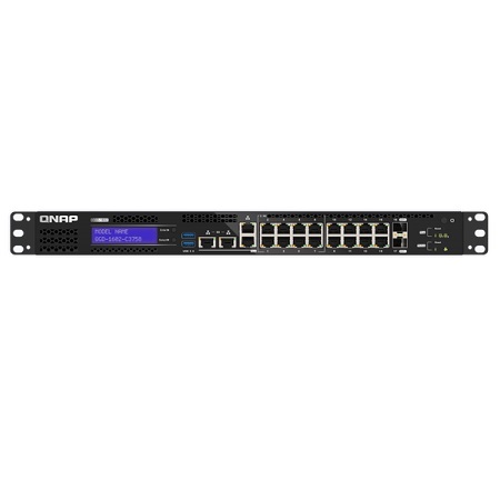 QGD-1602-C3558-8G-US QNAP Smart Edge Switch with 2.5GbE and 10GbE Capability