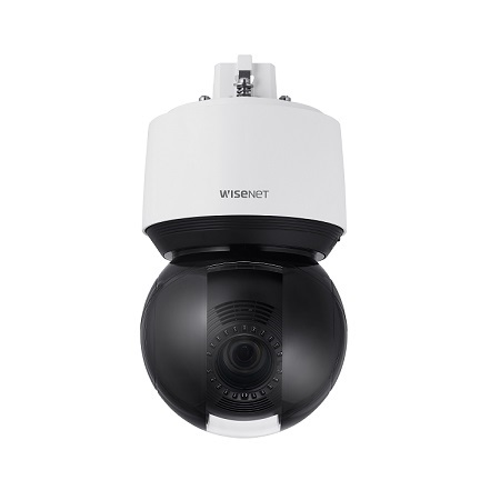 QNP-6250R Hanwha Techwin 4.44~111mm 25x Optical Zoom 60FPS @ 2MP Outdoor IR Day/Night WDR PTZ IP Security Camera PoE