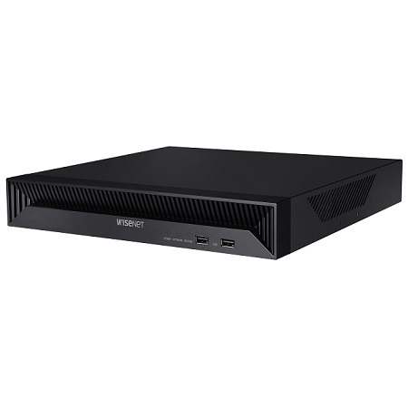 QRN-830S Hanwha Techwin 8 Channel at 4K (2160p) NVR 80Mbps Max Throughput - No HDD with Built-in 8 Port PoE