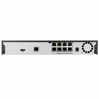 QRN-830S-2TB Hanwha Vision 8 Channel at 4K (2160p) NVR 80Mbps Max Throughput - 2TB with Built-in 8 Port PoE