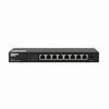 [DISCONTINUED] QSW-1108-8T-US QNAP Desktop Unmanaged Switch, 8 Port 2.5Gbps Auto Negotiation (2.5G/1G/100M) RJ45 Port, Realtek RTL8371